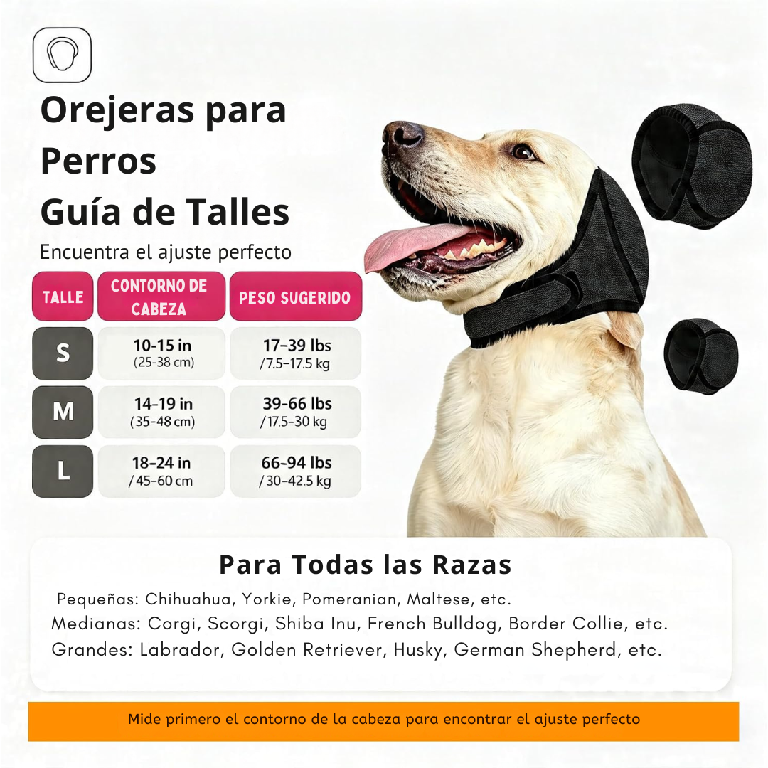 Orejeras Protectoras para Perros